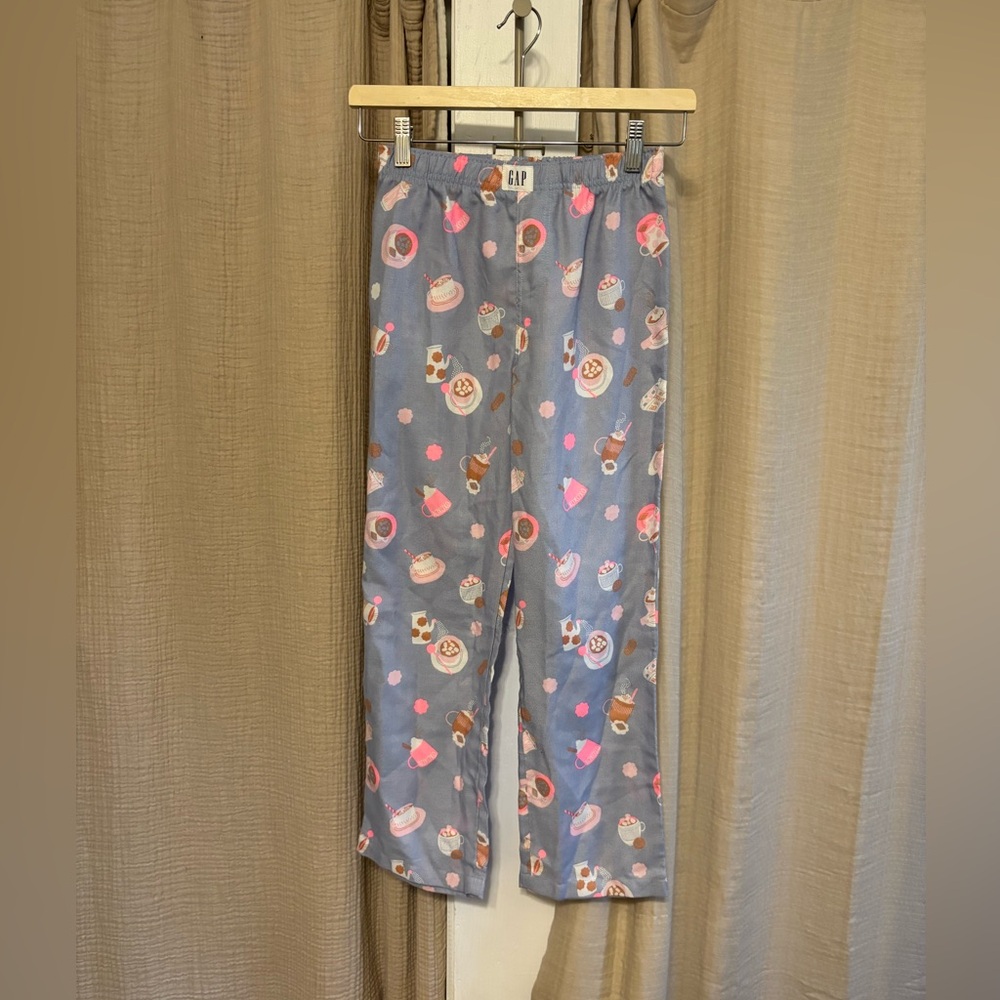 GAP girls flannel pants- 10